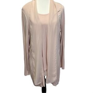 Lauren by Ralph Lauren Blush Pink 2-Piece Set - Size 1X